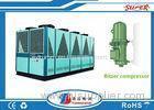 1000KW Air Cooled Screw Chiller Equipment Low Power Consumption 7400KG