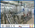 Milk Processing Project Dairy Processing Plant With Stainless Steel Fermentation Tanks