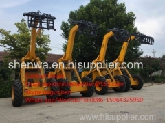 Hongyuan three wheel cane grab loader with 80Hp engine