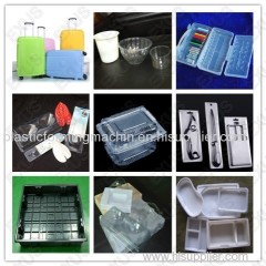 Automatic High Speed Plastic packaging trays PVC/PP/PS/ PET/PE/PC blister vacuum thermo Forming Machine