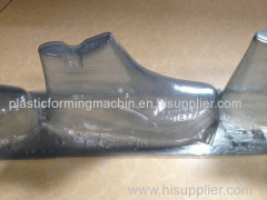 High Speed Plastic Shoe Model/Foot Model/Shoe Lining/Shoe Blister/Shoe Cover/Shoe Box vacuum forming machine