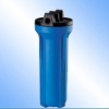 Blue water filter canister