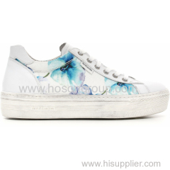 New Style Floral Print Women Causal Shoes