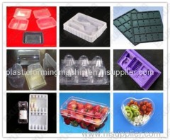 High Speed Automatic Plastic Skin Packing/Hanging Packing/Inner/External/End Packing Blister Vacuum Forming Machine