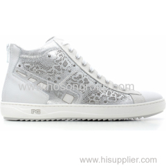 New Style Shining Studs Upper Women Causal Shoes
