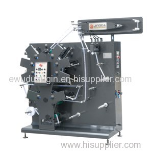 On-running Registration Flexo Garment Label Printing Machine (6 Colors+2 Colors)