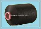 Black Polyester DTY Yarn 100D 48F Core Spun Polyester Sewing Thread