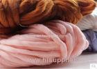 Dyed Soft Fancy Knitting Yarn / Wool Chunky Yarn Thick Super Bulky