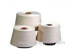 Raw White 100% Pure Cotton Yarn Combed Carded For Gloves / Underwears