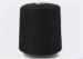 Black Dyed Organic Cotton Yarn Regenerated For Knitting Customized