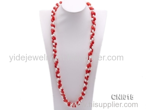 Coral Necklace - Yidejewelry