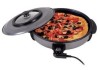 1500W half glass cover electric frying pizza maker