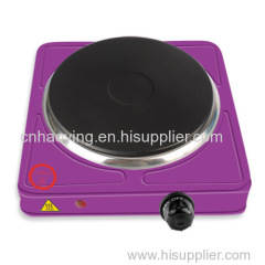 1500W white color electric single hot plate