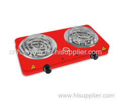 Double Electric coil Hot Plate Stove 2000W