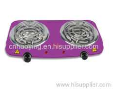 2000W Double Electric Hot plate with digital temperature control