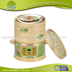 Bamboo Steamer in 2 layers and 1 lid