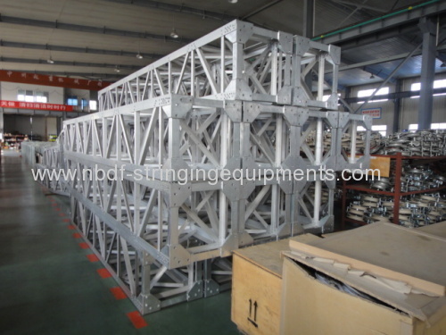 Plumas Aluminio para montaje de Estructuras de Torre por Líneas Eléctricas