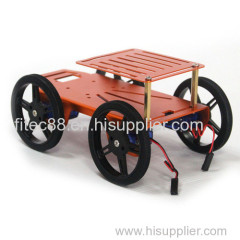 4WD Mini Robot Mobile Platform Kit