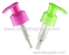 Lotion pump hand sprayer