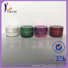 Factory Supplier Acrylic Cream Jar Skin Care Cosmetic Packaging