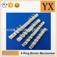 Binder clip ring high quality metal 6 ring mechanism