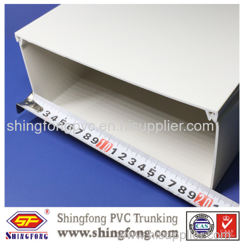 Factory supply PVC electrical cable trunking