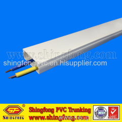 OEM Electrical cable managment PVC network wire trunking with adhesive