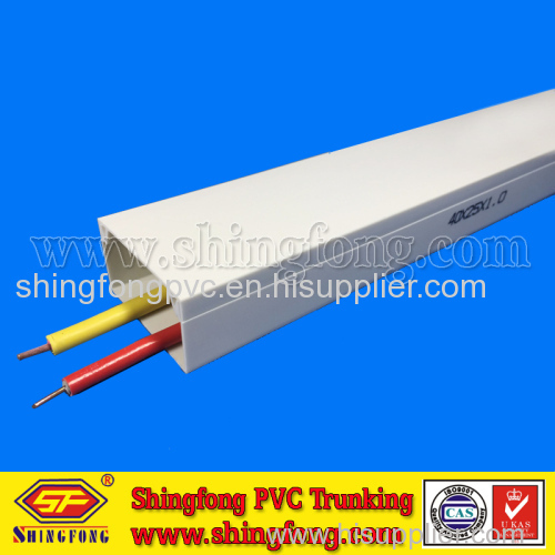 Factory supply PVC electrical cable trunking