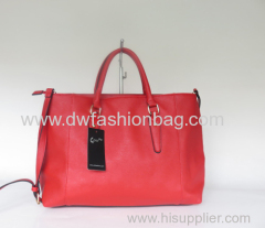 Red PU fashion bag