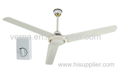 56'' 36W 12V Solar DC Ceiling Fan Operated By Battery&Solar and AC Power