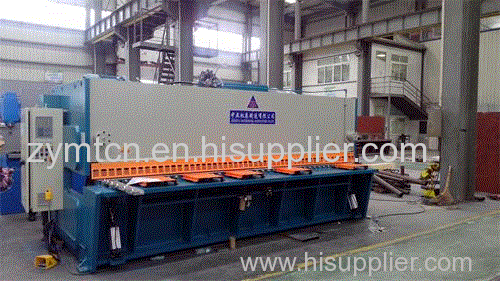 big metal plate hydraulic shearing machine