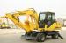 8ton wheeled excavator sugar cane grab loader for sale DLS880-9A