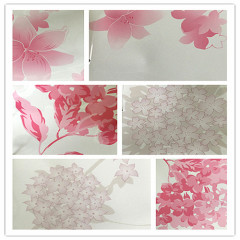 Flower film coated metal laminated steel sheet for refrigerator