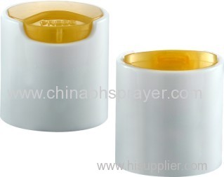 Non spill custom plastic bottle cap standard flip top cap for cosmetic