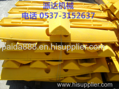 SK350 kobelco excavator steel track shoe assy