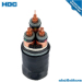 Waterproof single core Copper XLPE 110kV 500sqmm underground high voltage power cable price