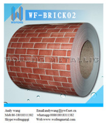 Hot sale brick rain printed steel