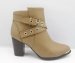 fashion chunky heel women buckle mulheres boots