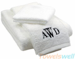 Monogrammed Hand Towels Lint Free Ultra Soft Durable Machine Washable