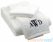 Monogrammed Hand Towels Lint Free Ultra Soft Durable Machine Washable