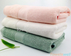 Ultra Soft Bamboo Hotel Towels Durable Scratch-Free Machine Washable