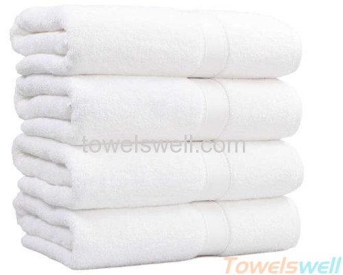 Ultra Soft Hotel Bath Towels Durable Scratch-Free Machine Washable