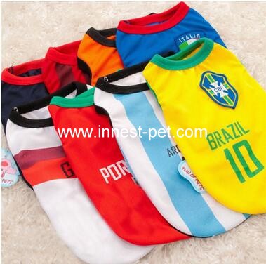 football team dog clothes/pet products/ dog /pets /dog sports clothes