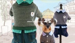 Handsome dog POLO shirt/ dog shirt/dog clothes/dog winter clothes/pets clothes