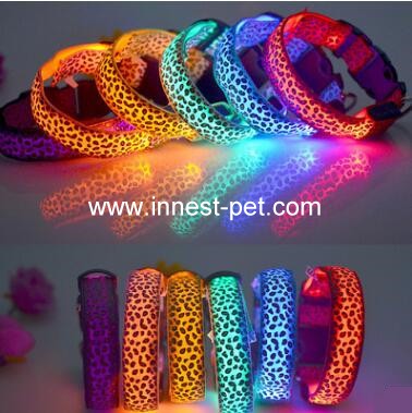 LED dog collar/ LED pet collar/ DOG PRODUCTS/ dog product with light
