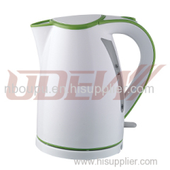 1.7L Cordless Plastic Concealed Electric Kettle