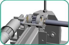 Rack type slide out system