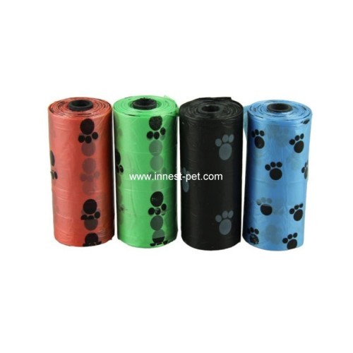 dog bag/ dog waste bag / pet poop bag/ HDPE dog poop bags