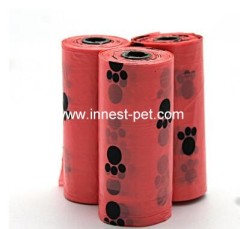 dog bag/ dog waste bag / pet poop bag/ HDPE dog poop bags