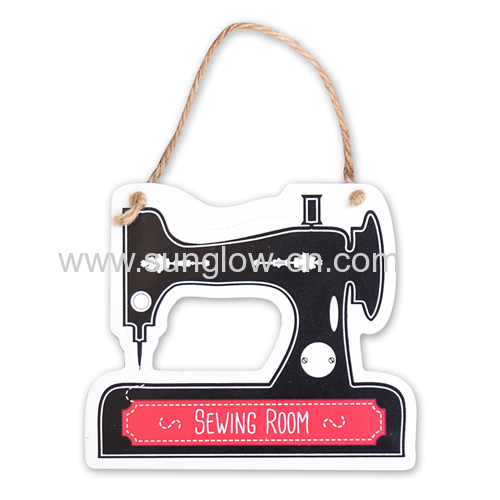 Wooden Sewing Machine Shape for Decoration Gifts